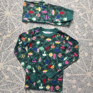 Hanna Andersson Christmas Ornament Long John Pajamas